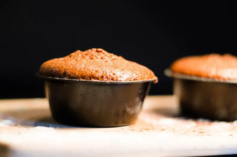 gâteau pas cuit à l'intérieur